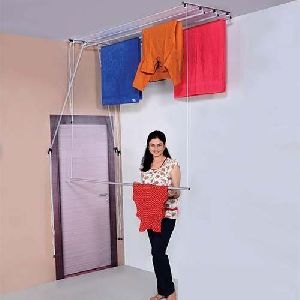 Pulley Operated Cloth Drying System