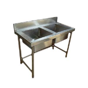 Stainless Steel Double Bowl Sink