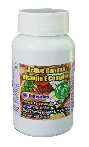 Active Gamma Vitamin E Complex Capsule - 60 Capsules
