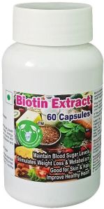 Biotin Extrct Capsule - 60 Capsules