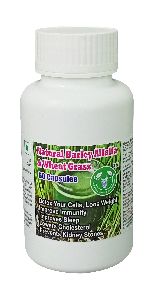 Natural Barley Alfalfa & Wheat Grass Capsule - 60 Capsules