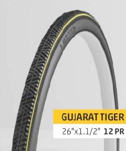 12 PR Gujarat Tiger Bicycle Tyre
