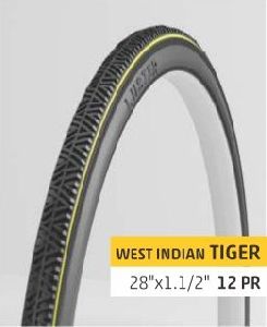 12 PR West Indian Tiger Bicycle Tyre