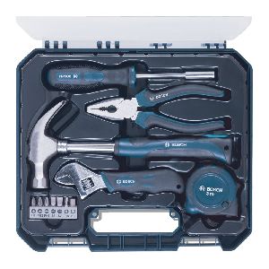 Bosch Hand Tool Kit (Blue, 12 Pieces)