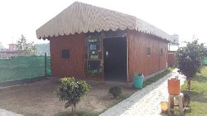 Bamboo Hut Construction