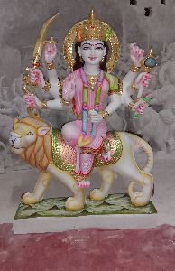 Marble Durga Statue