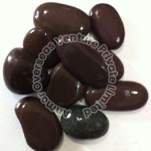 Polished Brown Pebble Stone