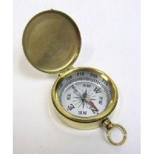 Antique Compass Brass Antique Vintage Dial Nautical 1.75