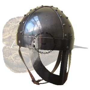Helmet 18 Gage Steel Medieval Vendel Viking Helmet Knight Armor Helmet