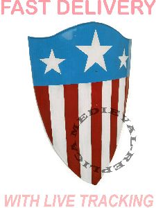 Medieval Viking America Shield Larp Cosplay Warrior Shield Battle