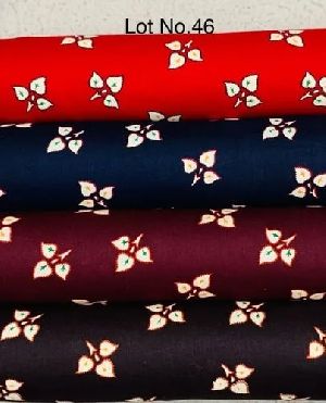 Floral Printed Rayon Fabric