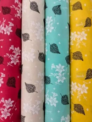 Designer Printed Rayon Fabric