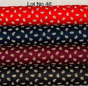 Floral Printed Rayon Fabric