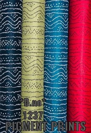 Foil Printed Rayon Fabric