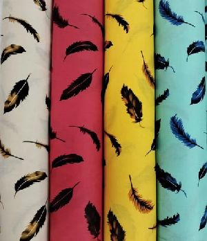 Designer Printed Rayon Fabric