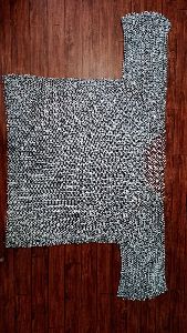 Mild Steel Haubergeon Butted Chainmail