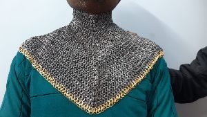 Round Riveted Neck Guard