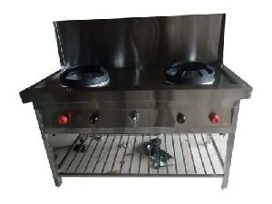 Stainless Steel Chinese Cooking Range