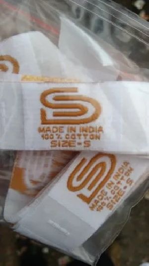 Satin Woven Cloth Label