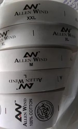 Taffeta Garment Label