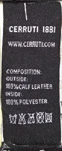 Taffeta Garment Label
