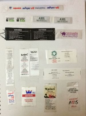 Satin Printed Labels
