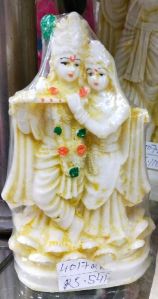 Marble Radha Krishna Statue