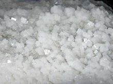Crushed Raw crystal Salt