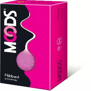 Moods Panache Ribbed 12\'s Condoms