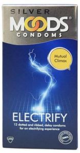 Moods Silver Electrify 12\'s Condoms