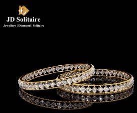 Get Diamond Bangles for Wedding at an affordable price in Delhi