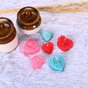 Heart Shaped Scented Rose Candle