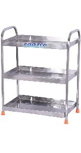 Steel Three Tier Kitchen Rack