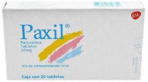 Paxil 20mg Tab Paroxetine