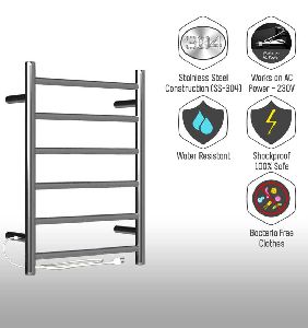Electrical Cloth Drying stand-Rack-Towel Warmer-6 Bar-EXTRA HOT