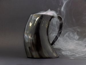 Buffalo Horn Mug