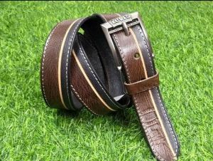 Hand made leather belt