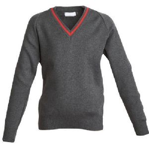 Girls Full Sleeve School Sweater