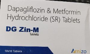 Dapagliflozin and Metformin Hydrochloride (SR) Tablets