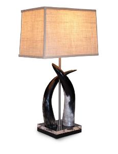 Natural horn Lamp