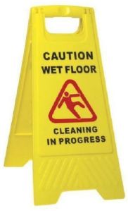 CAUTION WET FLOOR STAND