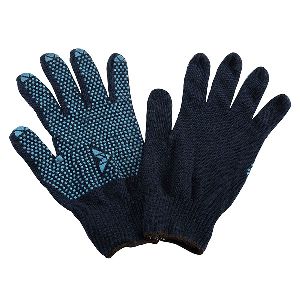 Cotton Knitted Dotted Hand Gloves