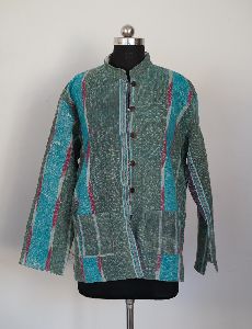 Women's Handmade Reversible kantha jackets