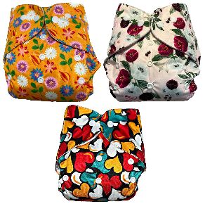 cloth diapers printed polister fabric