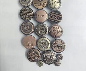 metal jeans buttons