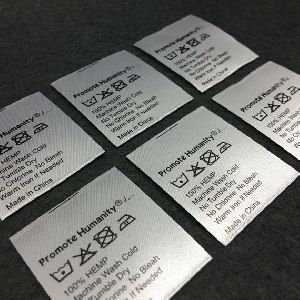 Printed Satin Labels