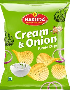 Cream & Onion Potato Chips