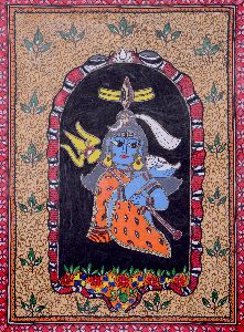 Hand Painted Madhubani Painting