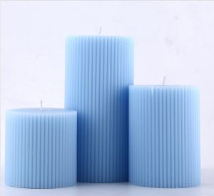 Premium Scented Ribbed Candles