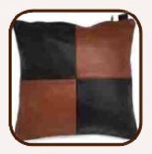 JMD237P Leather Square Pillow